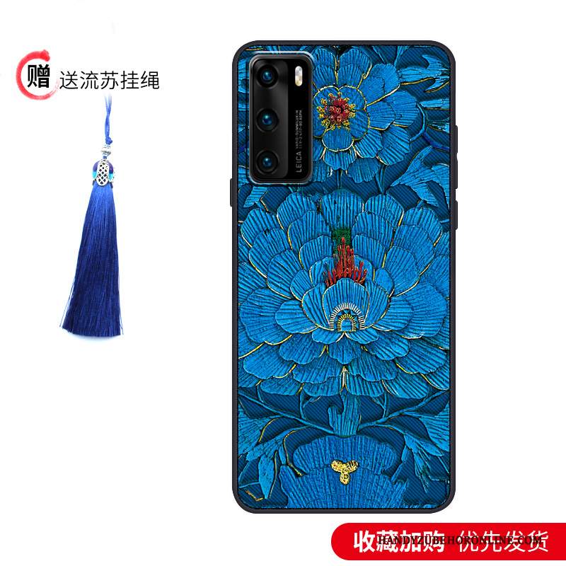 Custodia Huawei P40 Pro Protezione Di Personalità Morbido, Cover Huawei P40 Pro Vintage Tutto Incluso Marchio Di Tendenza