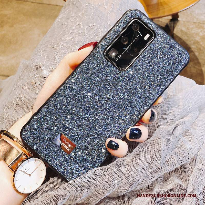 Custodia Huawei P40 Pro Strass High End Nuovo, Cover Huawei P40 Pro Protezione Telefono Tutto Incluso