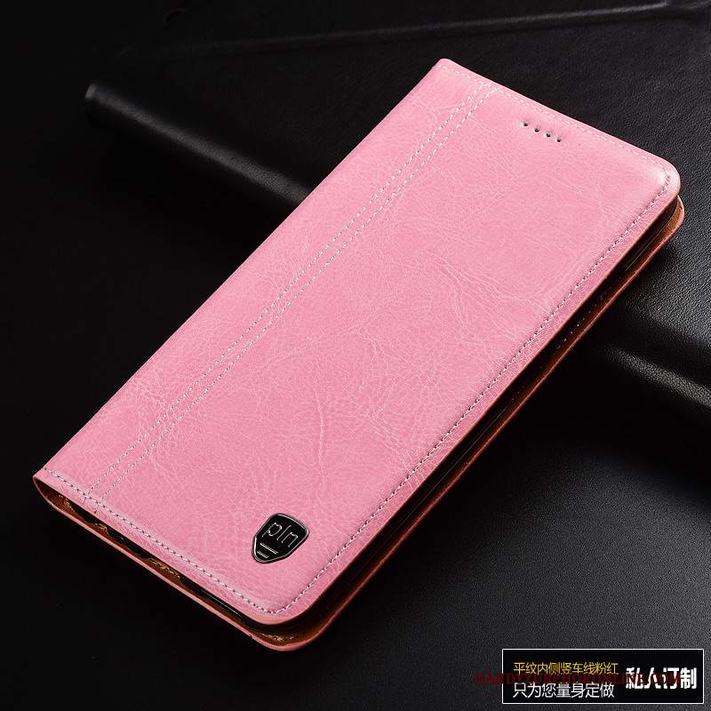 Custodia Huawei P40 Protezione Mucca High End, Cover Huawei P40 Pelle Telefono