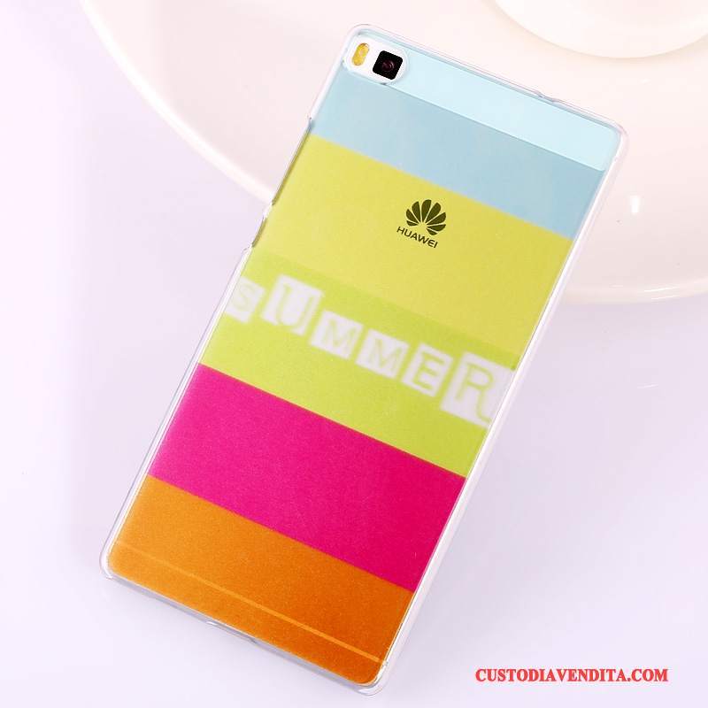 Custodia Huawei P8 Colore Difficile Alto, Cover Huawei P8 Colore