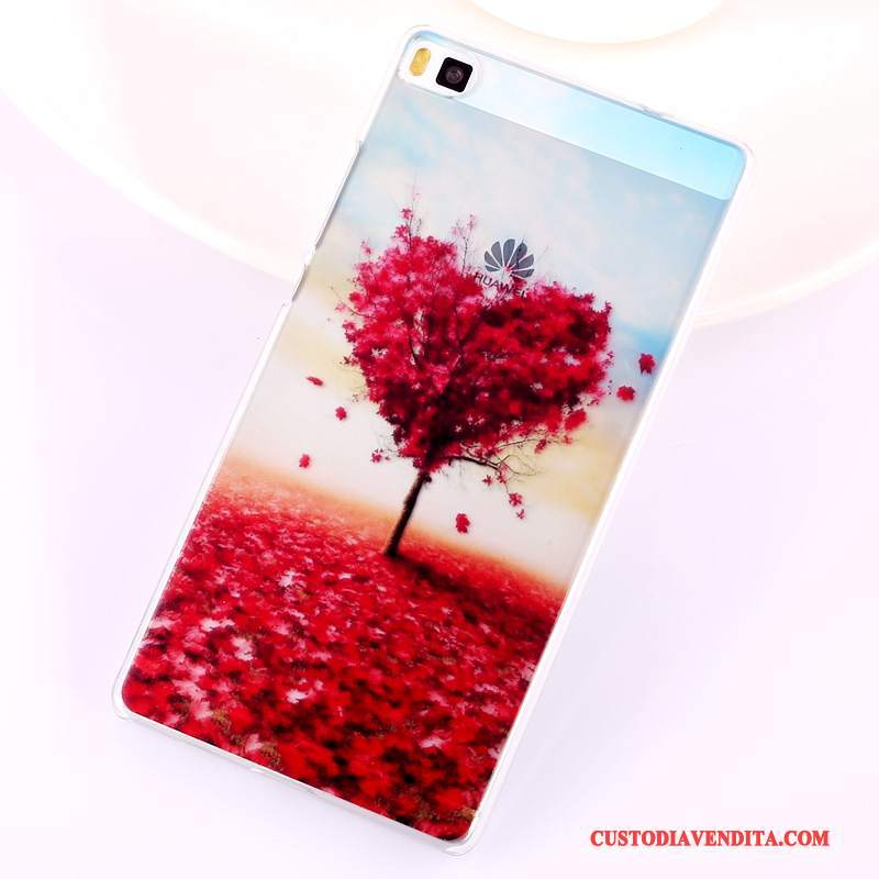 Custodia Huawei P8 Colore Difficile Alto, Cover Huawei P8 Colore