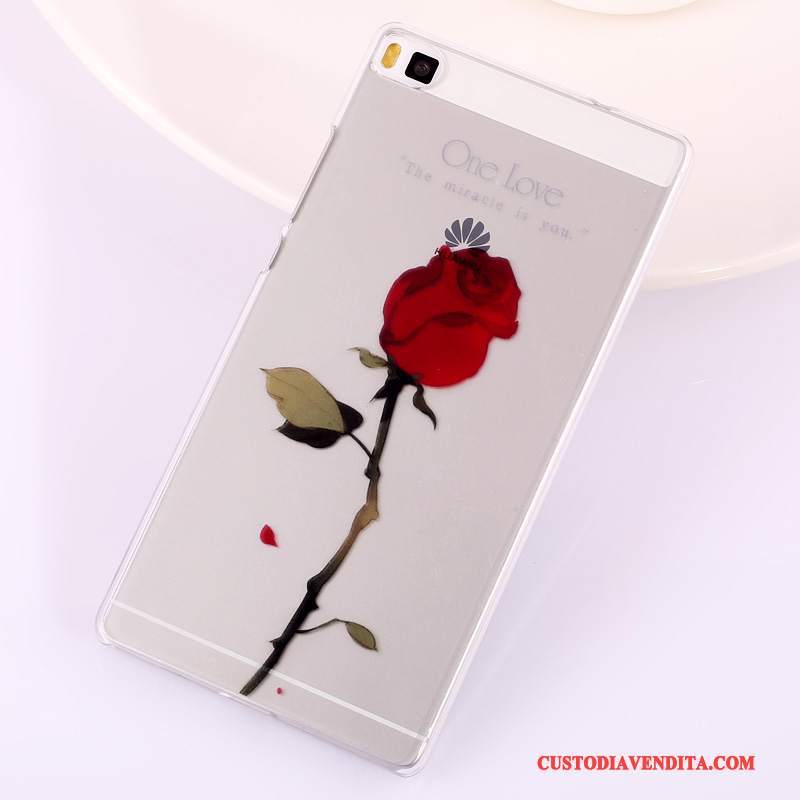 Custodia Huawei P8 Colore Difficile Alto, Cover Huawei P8 Colore