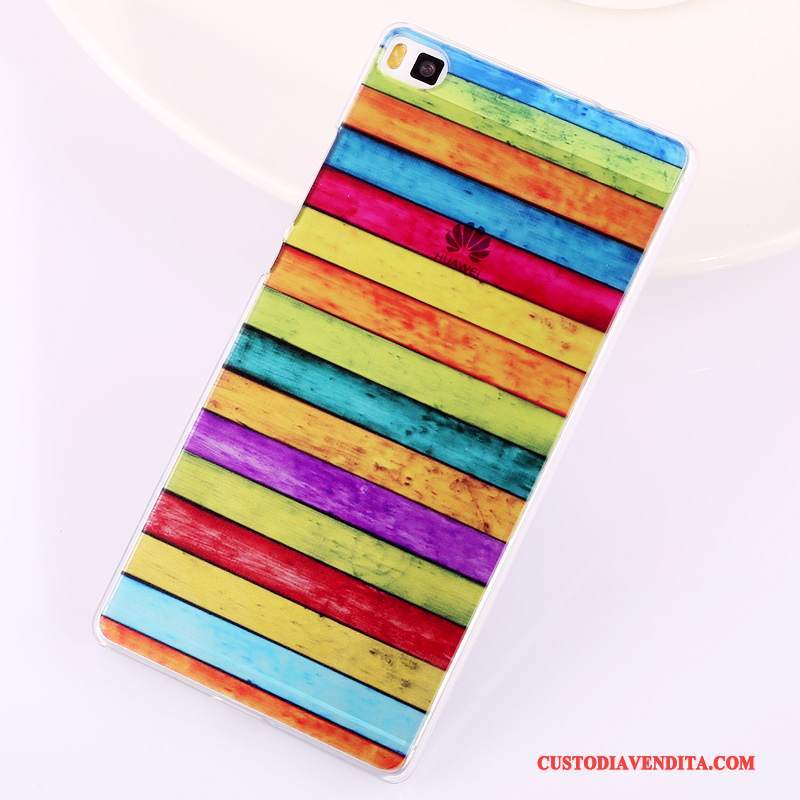 Custodia Huawei P8 Colore Difficile Alto, Cover Huawei P8 Colore