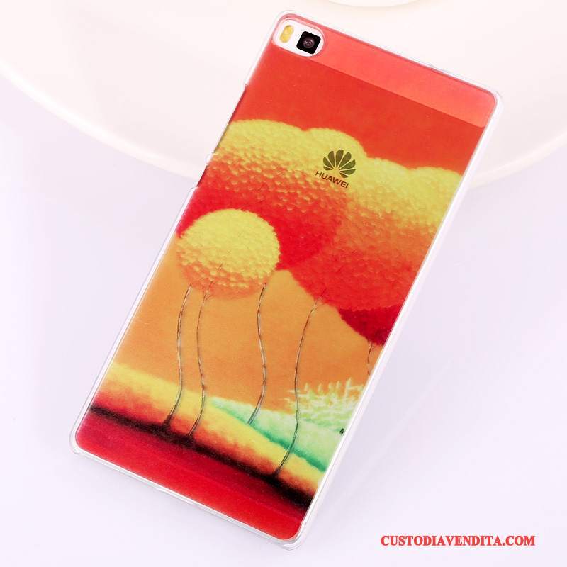 Custodia Huawei P8 Colore Difficile Alto, Cover Huawei P8 Colore