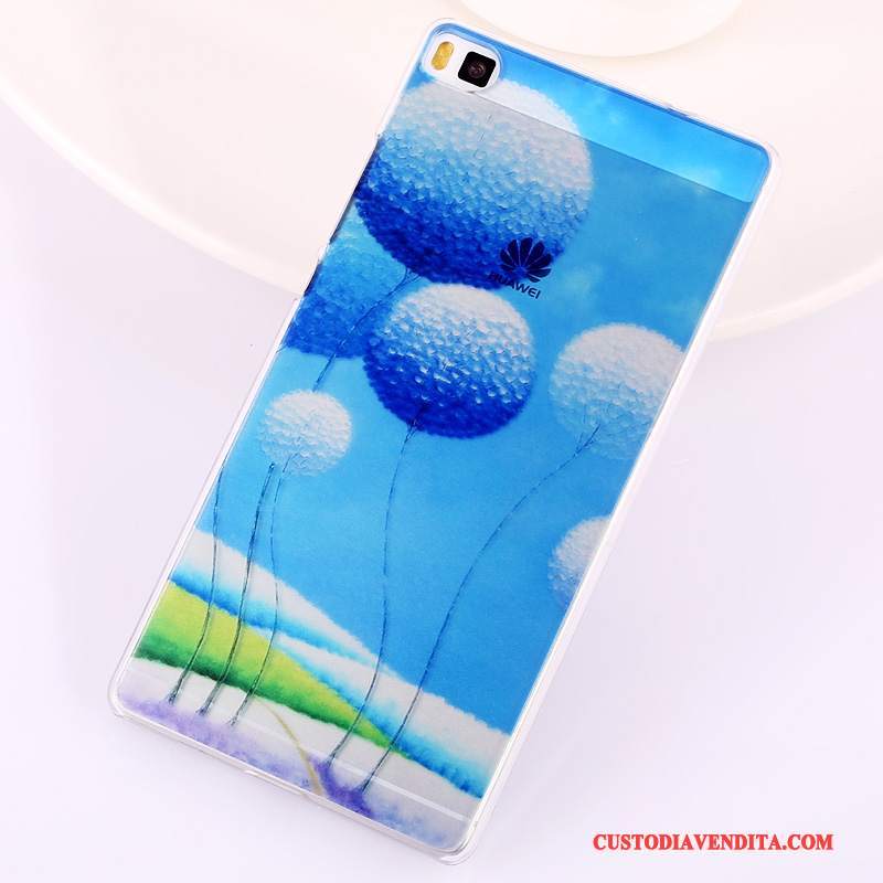 Custodia Huawei P8 Colore Difficile Alto, Cover Huawei P8 Colore