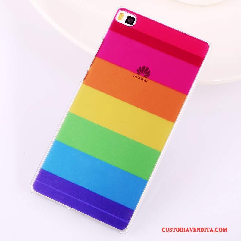 Custodia Huawei P8 Colore Difficile Alto, Cover Huawei P8 Colore