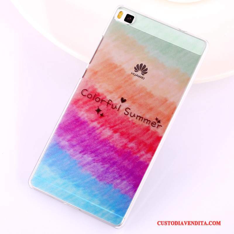 Custodia Huawei P8 Colore Difficile Alto, Cover Huawei P8 Colore