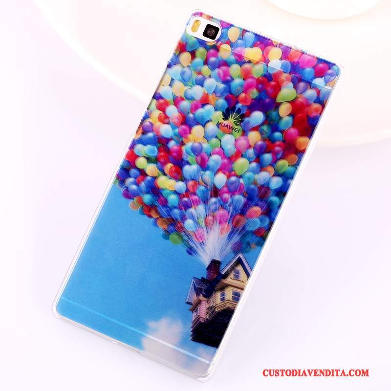 Custodia Huawei P8 Colore Difficile Alto, Cover Huawei P8 Colore