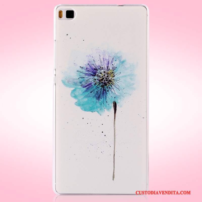 Custodia Huawei P8 Colore Difficiletelefono, Cover Huawei P8 Colore