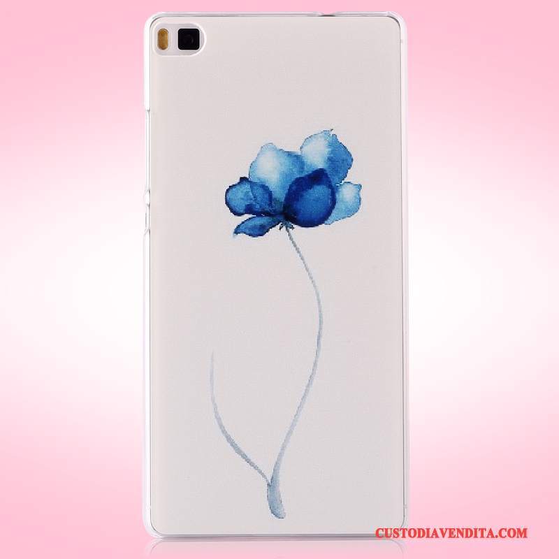 Custodia Huawei P8 Colore Difficiletelefono, Cover Huawei P8 Colore