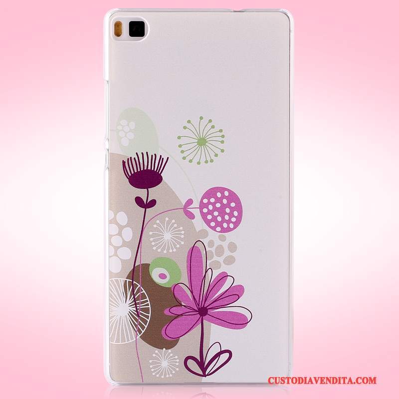 Custodia Huawei P8 Colore Difficiletelefono, Cover Huawei P8 Colore