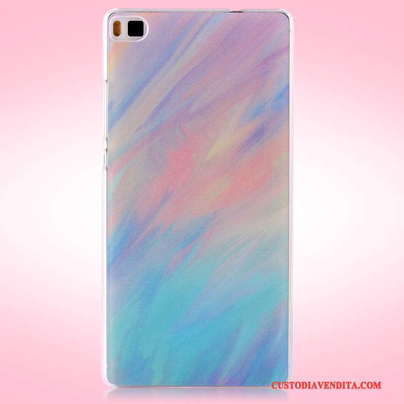 Custodia Huawei P8 Colore Difficiletelefono, Cover Huawei P8 Colore