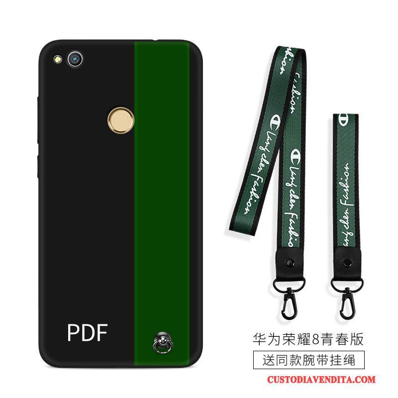 Custodia Huawei P8 Lite 2017 Creativo Di Personalità Tutto Incluso, Cover Huawei P8 Lite 2017 Protezione Verde Gioventù