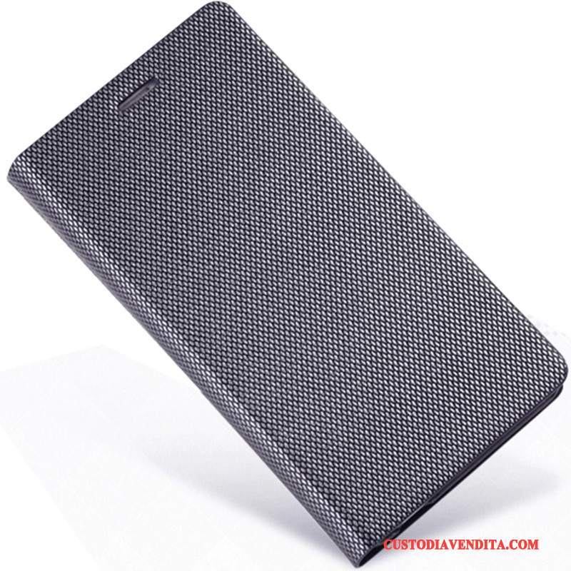 Custodia Huawei P8 Lite Folio Gioventù Chiaro, Cover Huawei P8 Lite Pelle Anti-caduta Sottili