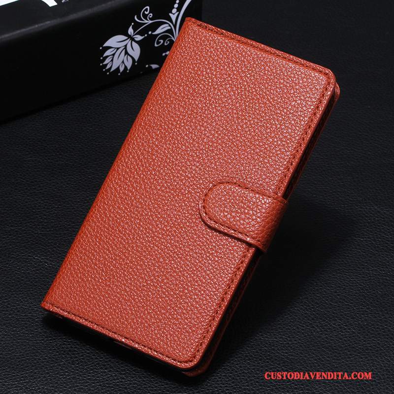 Custodia Huawei P8 Lite Pelle Rossotelefono, Cover Huawei P8 Lite Protezione Gioventù