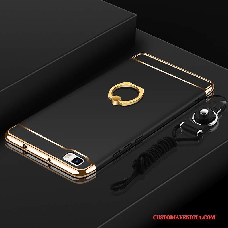 Custodia Huawei P8 Lite Protezione Difficile Oro, Cover Huawei P8 Lite Tendenza Tutto Incluso