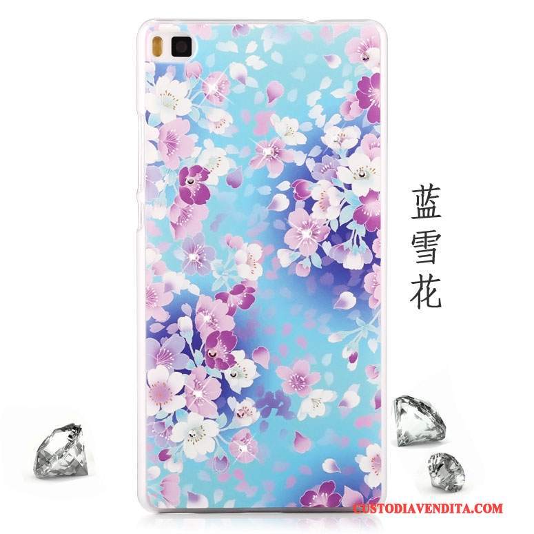 Custodia Huawei P8 Lite Protezione Rossotelefono, Cover Huawei P8 Lite Colore Gioventù