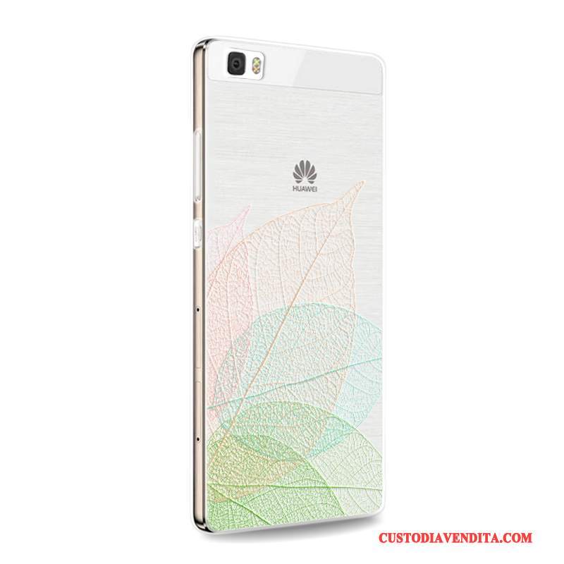 Custodia Huawei P8 Lite Silicone Anti-cadutatelefono, Cover Huawei P8 Lite Protezione Gioventù Porpora