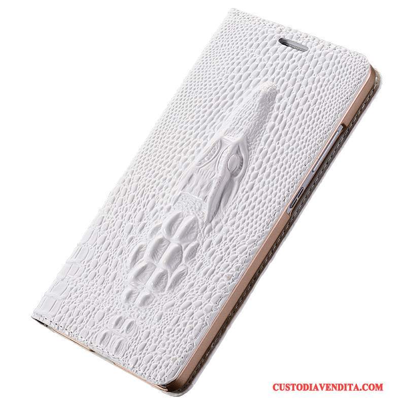 Custodia Huawei P8 Protezione Biancotelefono, Cover Huawei P8 Pelle Lusso