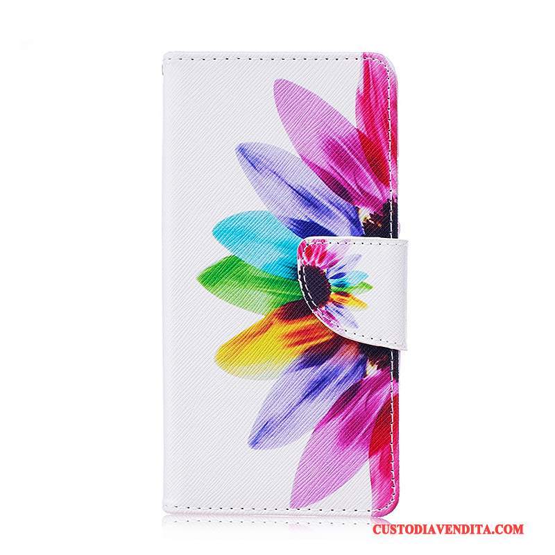 Custodia Huawei P9 Colore Biancotelefono, Cover Huawei P9 Folio