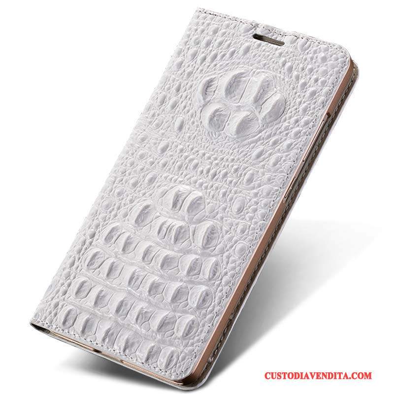 Custodia Huawei P9 Pelle Anti-cadutatelefono, Cover Huawei P9 Protezione Bianco Personalizza