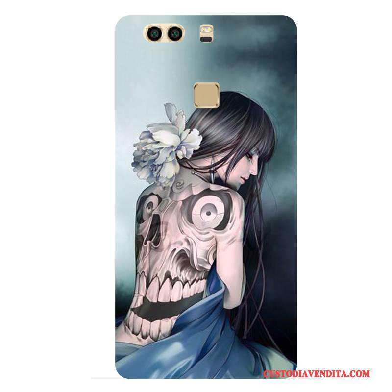 Custodia Huawei P9 Plus Colore Difficile Macchiati, Cover Huawei P9 Plus Protezione Marchio Di Tendenza Tatuaggio