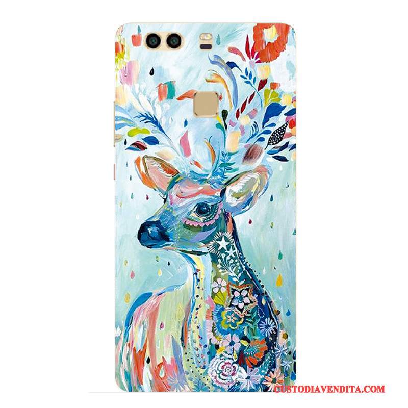 Custodia Huawei P9 Plus Colore Telefono Anti-caduta, Cover Huawei P9 Plus Protezione Colore Difficile