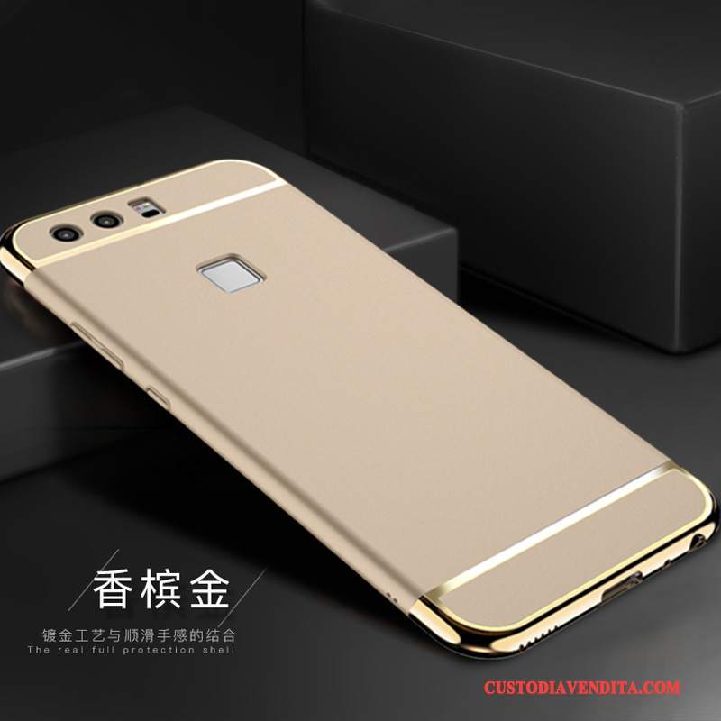 Custodia Huawei P9 Plus Creativo Telefono Di Personalità, Cover Huawei P9 Plus Protezione Oro Tutto Incluso