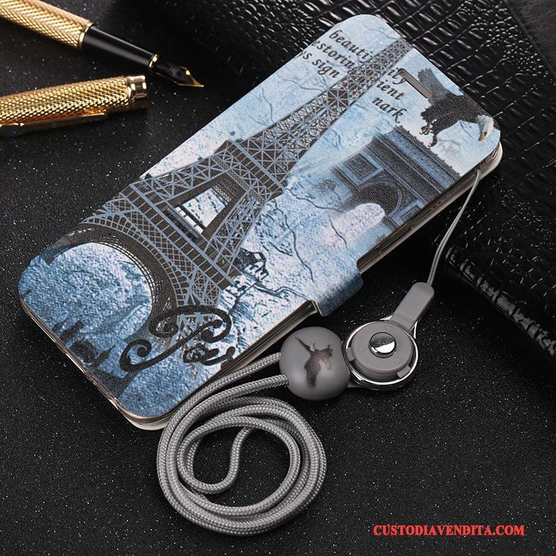 Custodia Huawei P9 Plus Folio Anti-caduta Tutto Incluso, Cover Huawei P9 Plus Pelle Telefono Morbido