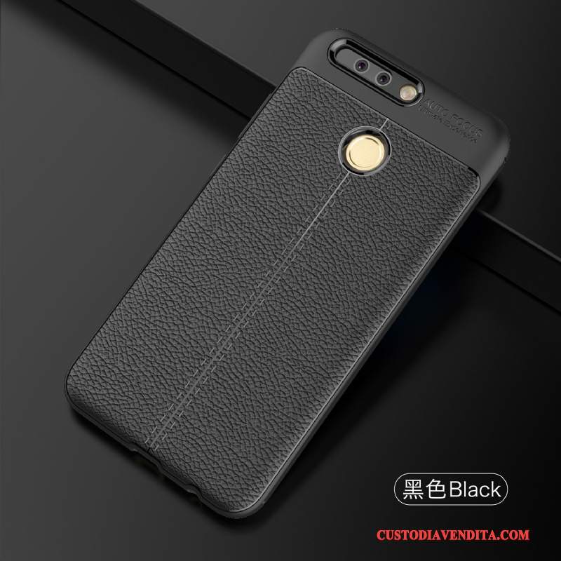 Custodia Huawei P9 Plus Pelle Affari Modello, Cover Huawei P9 Plus Silicone Telefono Nero