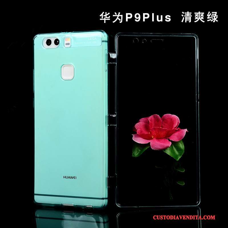 Custodia Huawei P9 Plus Silicone Chiaro Anti-caduta, Cover Huawei P9 Plus Protezione Tutto Inclusotelefono