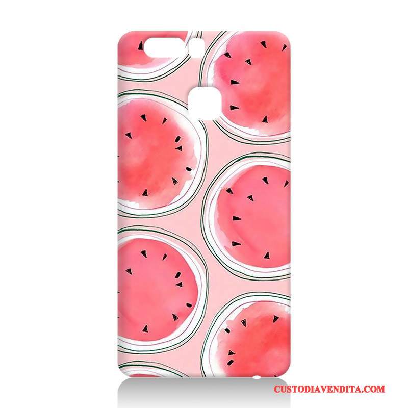 Custodia Huawei P9 Plus Silicone Rossotelefono, Cover Huawei P9 Plus Protezione Anti-caduta Nuovo