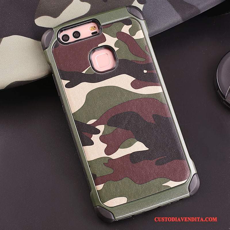 Custodia Huawei P9 Plus Silicone Tendenza Supporto, Cover Huawei P9 Plus Camuffamentotelefono