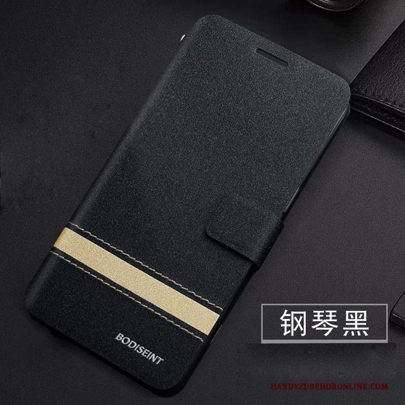 Custodia Huawei Y5 2018 Pelle Tutto Incluso Monocromatico, Cover Huawei Y5 2018 Protezione Anti-caduta Semplici