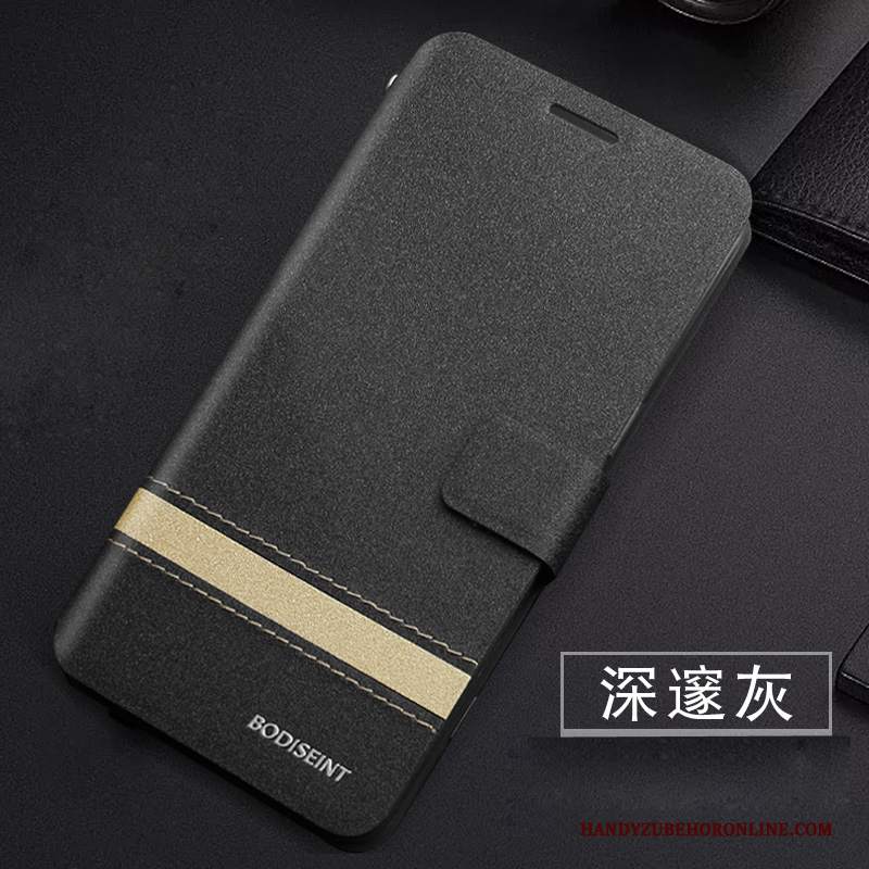 Custodia Huawei Y5 2018 Pelle Tutto Incluso Monocromatico, Cover Huawei Y5 2018 Protezione Anti-caduta Semplici