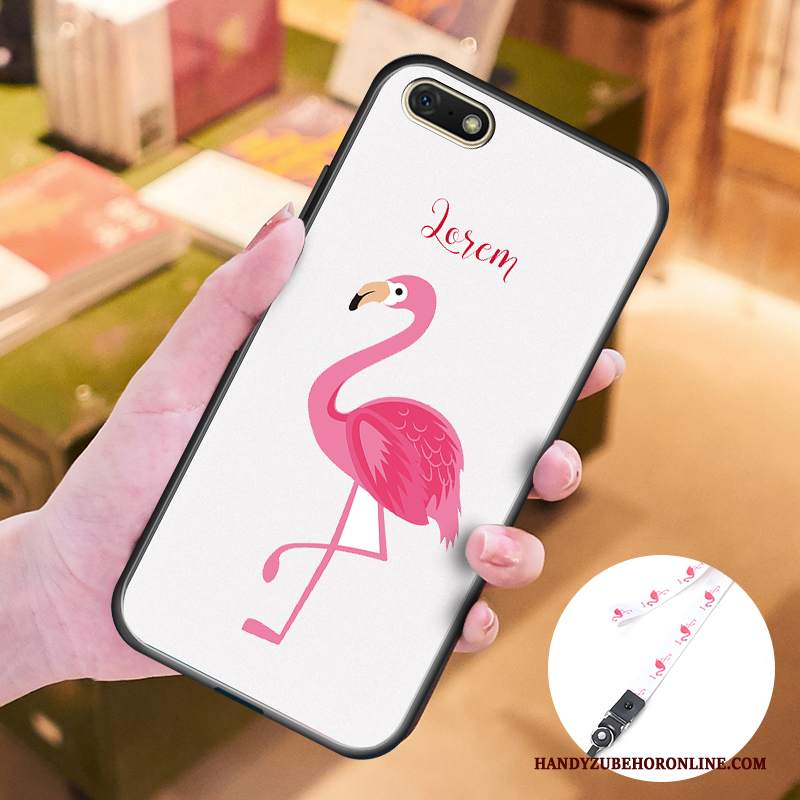 Custodia Huawei Y5 2018 Silicone Macchiati Morbido, Cover Huawei Y5 2018 Anti-caduta Gioventù