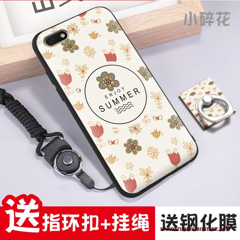 Custodia Huawei Y5 2018 Silicone Modello Personalizza, Cover Huawei Y5 2018 Goffratura Nerotelefono