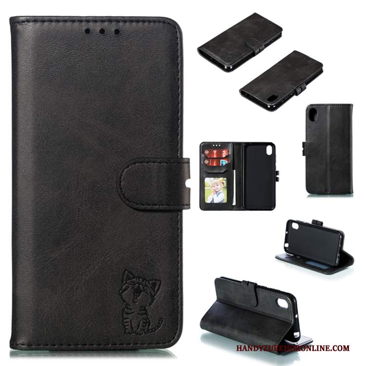 Custodia Huawei Y5 2019 Pelle Telefono, Cover Huawei Y5 2019 Folio