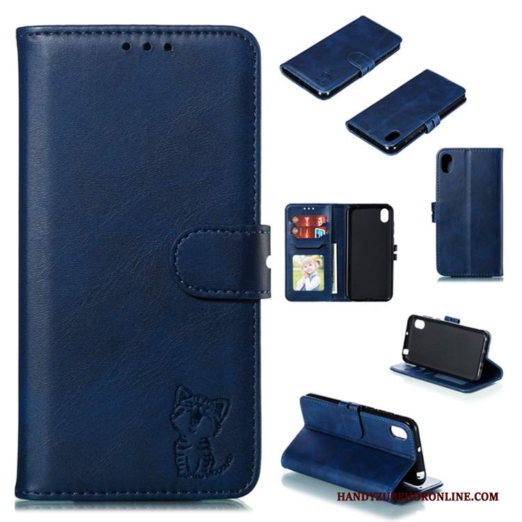 Custodia Huawei Y5 2019 Pelle Telefono, Cover Huawei Y5 2019 Folio