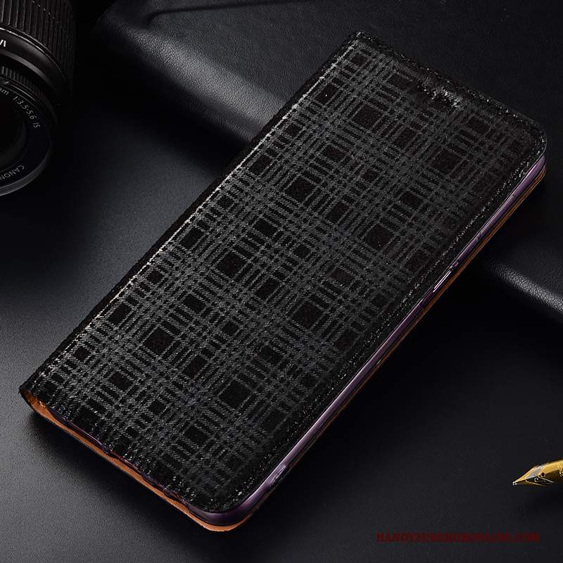 Custodia Huawei Y5 2019 Pelle Telefono Modello, Cover Huawei Y5 2019 Protezione A Quadri Velluto