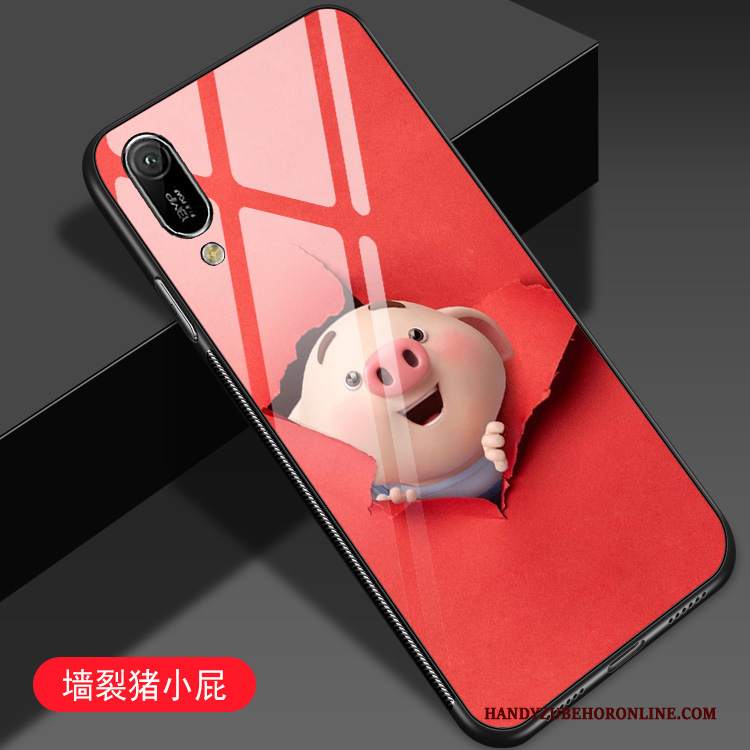 Custodia Huawei Y6 2019 Creativo Anti-caduta Tutto Incluso, Cover Huawei Y6 2019 Cartone Animato Piccola Morbido