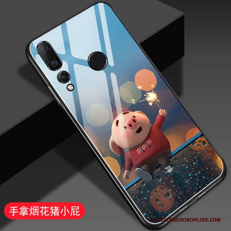 Custodia Huawei Y6 2019 Creativo Anti-caduta Tutto Incluso, Cover Huawei Y6 2019 Cartone Animato Piccola Morbido