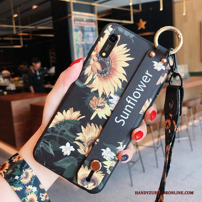 Custodia Huawei Y6 2019 Creativo Telefono Fresco, Cover Huawei Y6 2019 Silicone Anti-caduta Piccola