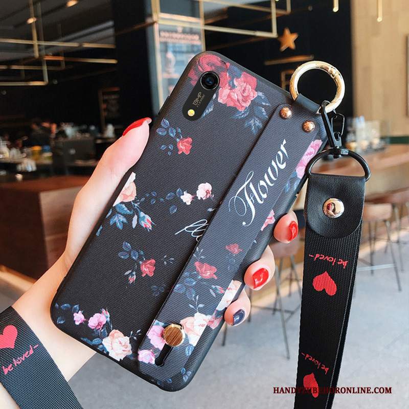 Custodia Huawei Y6 2019 Creativo Telefono Fresco, Cover Huawei Y6 2019 Silicone Anti-caduta Piccola