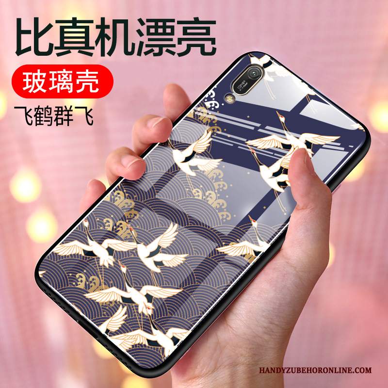 Custodia Huawei Y6 2019 Protezione Bellotelefono, Cover Huawei Y6 2019 Creativo Stile Cinese Tutto Incluso