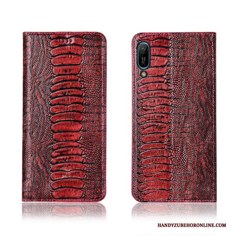 Custodia Huawei Y6 2019 Protezione Morbido Anti-caduta, Cover Huawei Y6 2019 Silicone Rosso Uccello