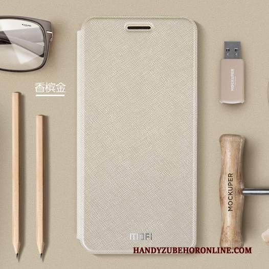 Custodia Huawei Y6 2019 Protezione Telefono Macchiati, Cover Huawei Y6 2019 Pelle Morbido Oro