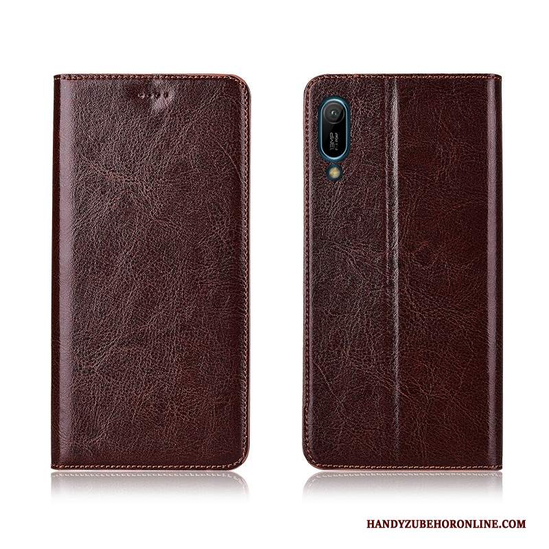 Custodia Huawei Y6 2019 Protezione Telefono Morbido, Cover Huawei Y6 2019 Folio Nuovo Modello