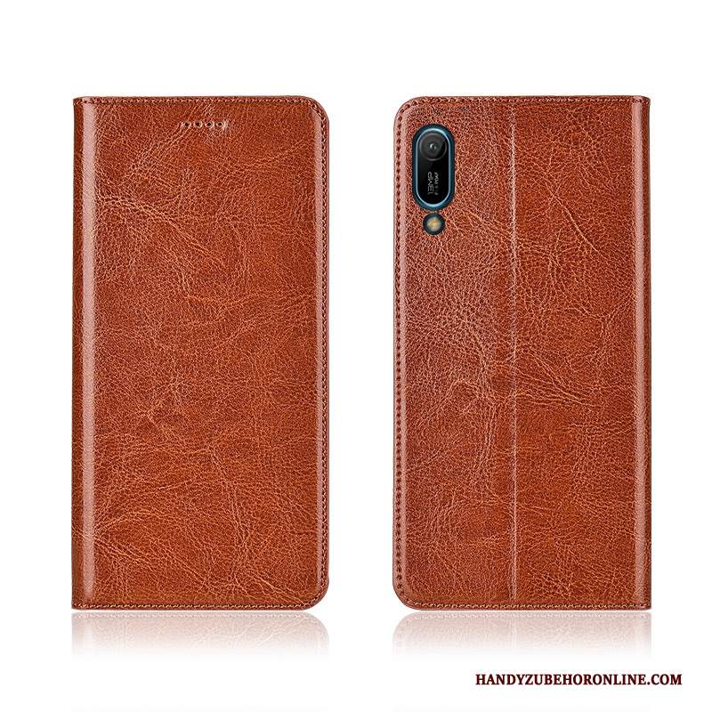 Custodia Huawei Y6 2019 Protezione Telefono Morbido, Cover Huawei Y6 2019 Folio Nuovo Modello