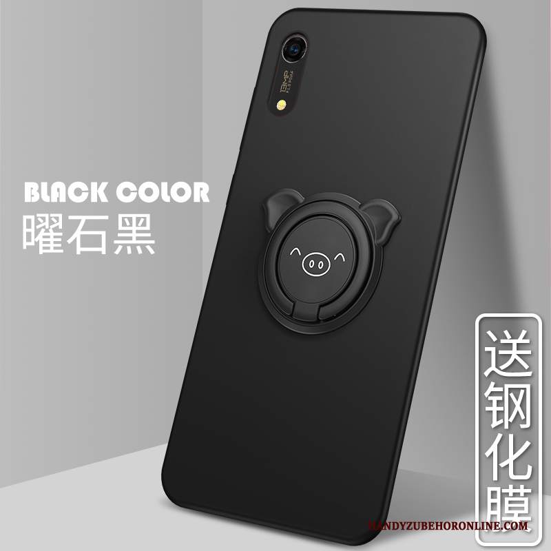 Custodia Huawei Y6 2019 Silicone Tendenza Semplici, Cover Huawei Y6 2019 Creativo Anti-caduta Di Personalità